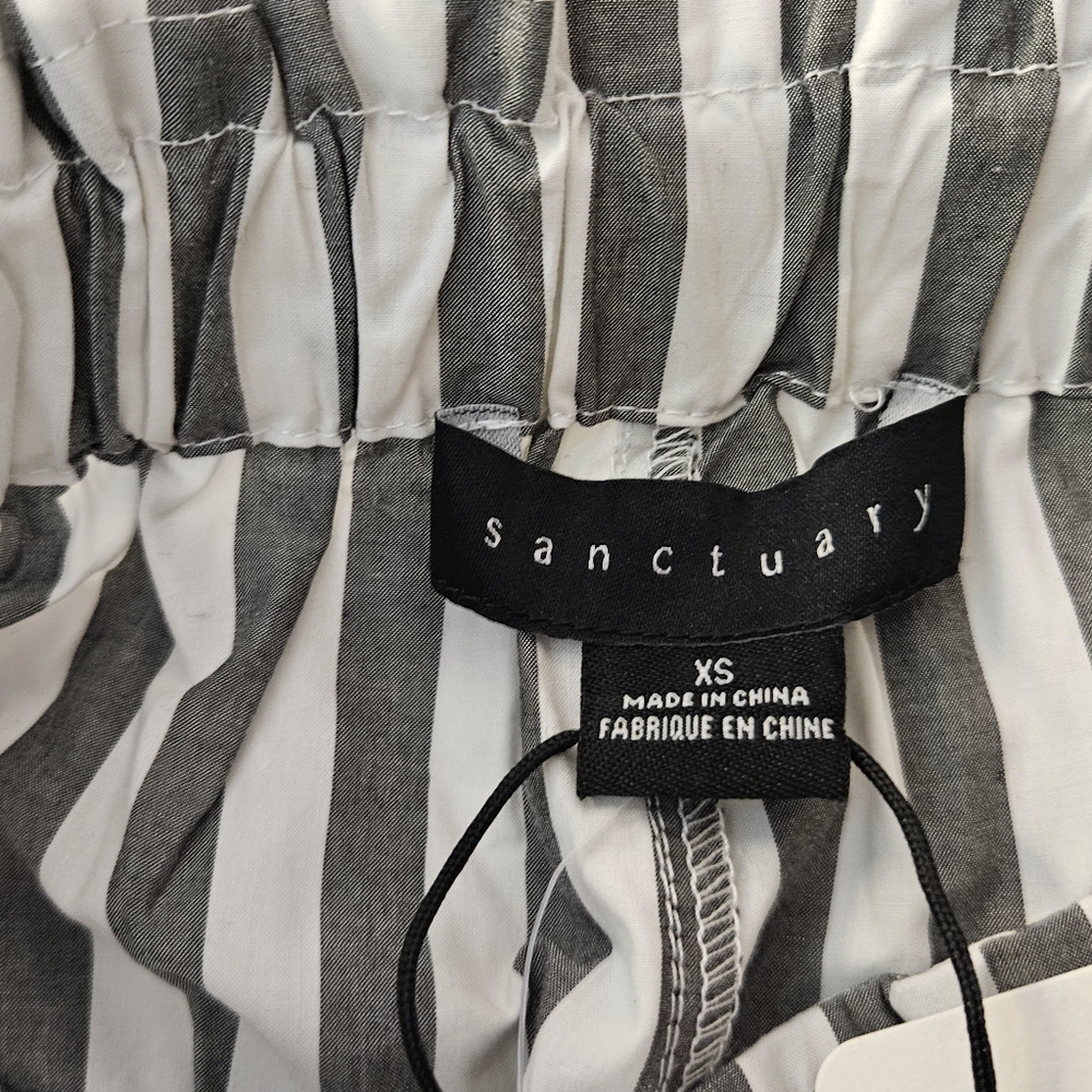 Sanctuary Striped Gray Women's Shorts - Picture 6 of 9